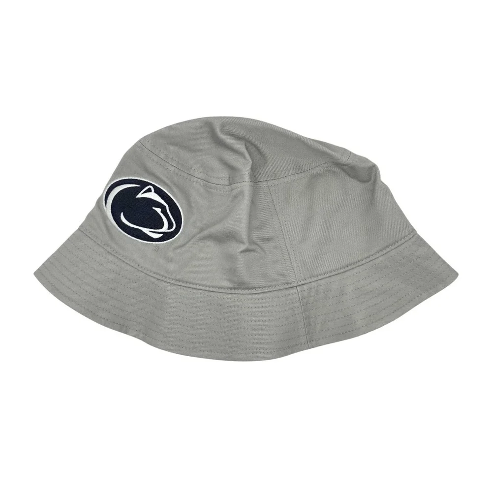Nike Penn State Nittany Lions Primetime Apex Bucket Hat Cap Mens Medium Gray NWT